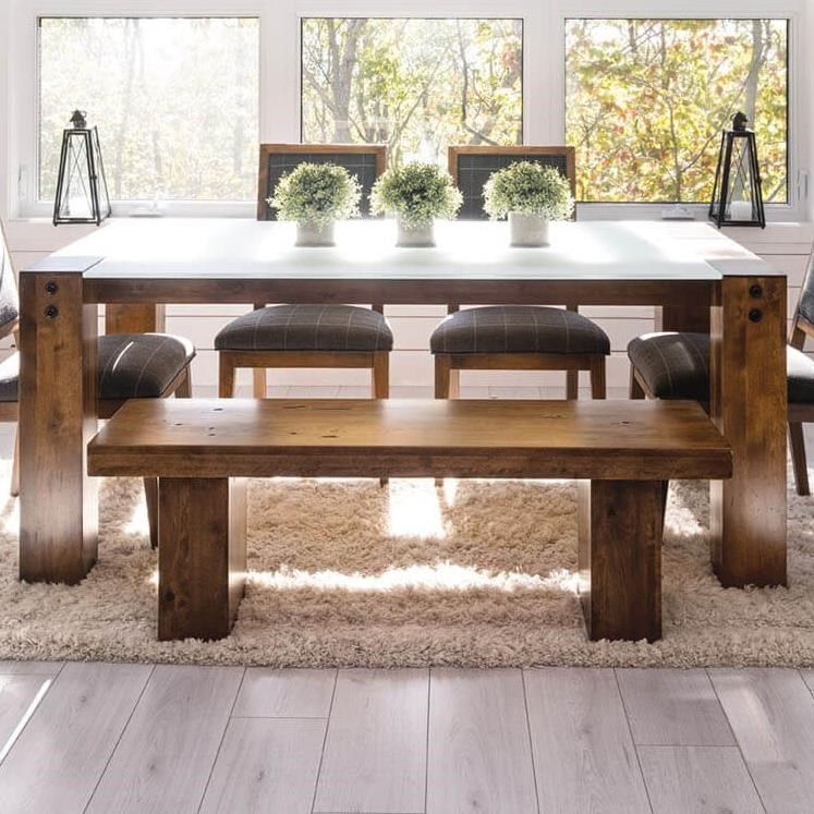 Custom made dining bench clearance